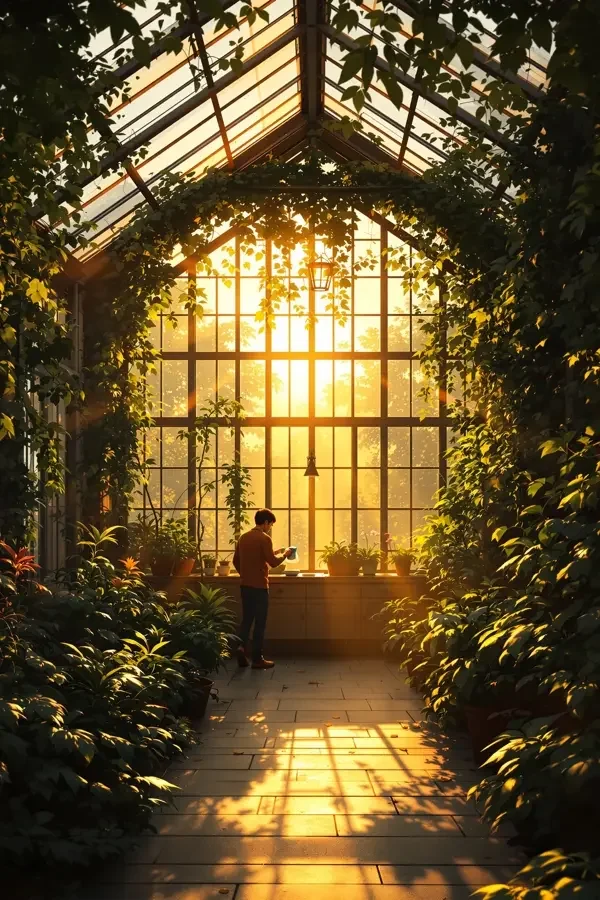《玻璃花园》剧情影片封面